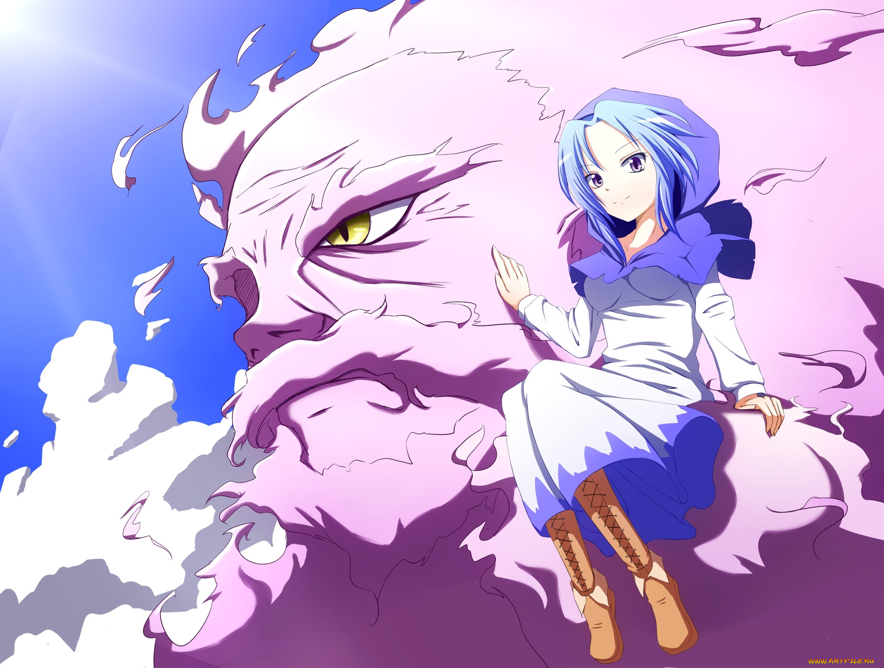 , touhou, kumoi, ichirin, unzan
